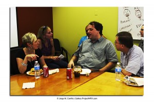 Hanging with our Managed Service teams! They were nice enough to throw a "Thank you!" lunch for the Client Service team!
